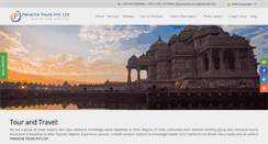 Desktop Screenshot of panachetours.in