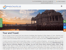 Tablet Screenshot of panachetours.in